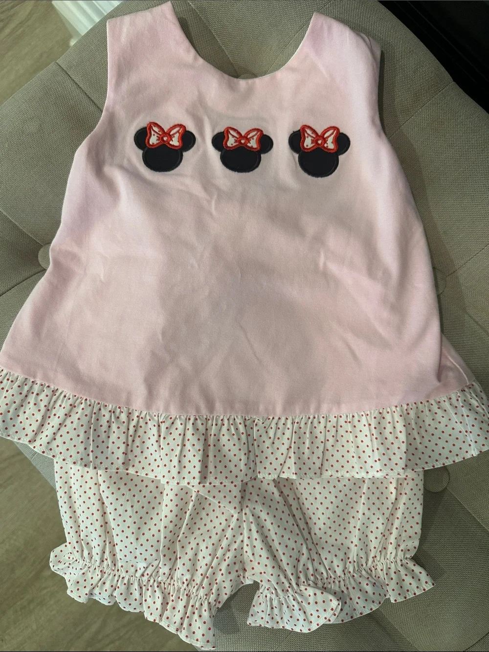 Minnie Mouse Short Set